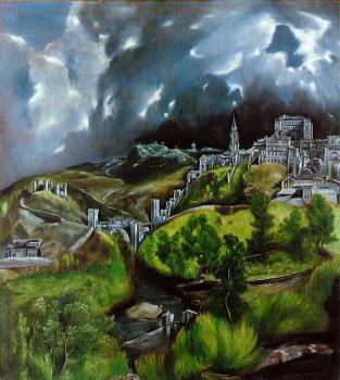 El Greco : View of Toledo